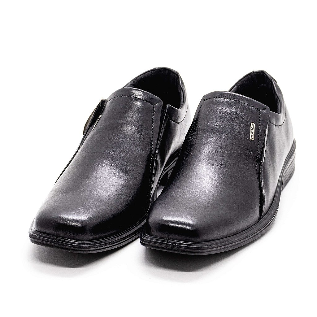 Sapato Social Bico Largo Democrata Masculino Preto - Lumman Calçados | Sua  Sapataria Online