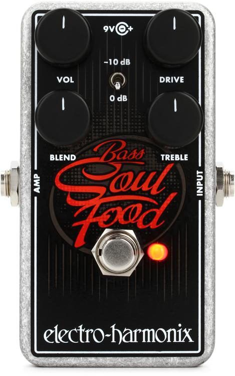 Pedal Ehx Bass Soul Food Transparent Overdrive - DG Sound
