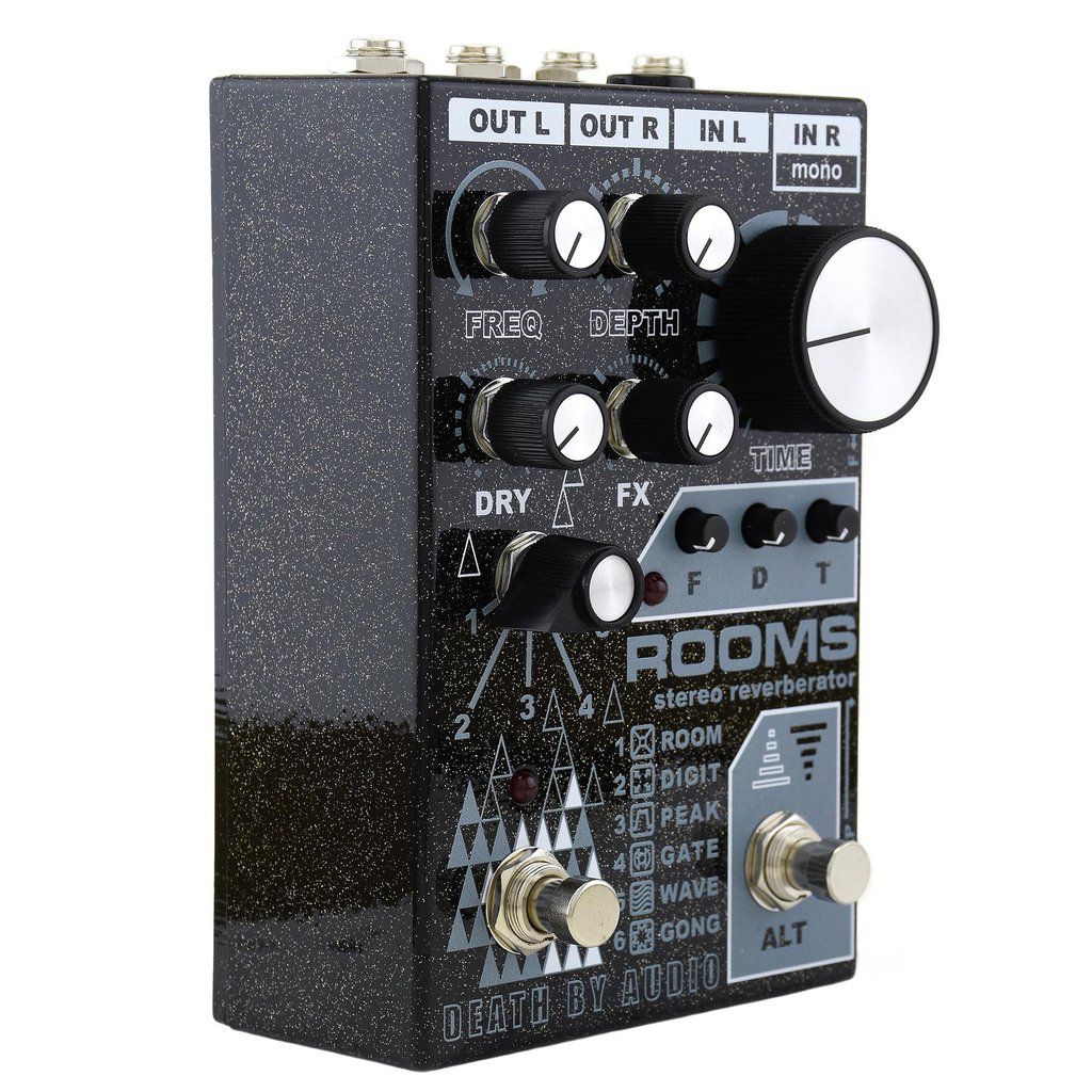 Death By Audio ROOMS リバーブ Amazon | Death By Audio Roomsステレオマルチリバーブペダル予約注文