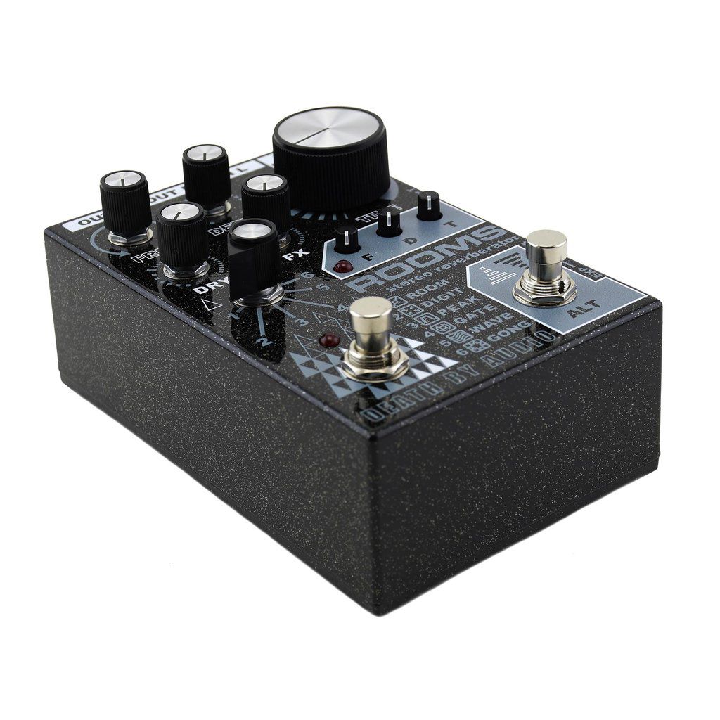 Pedal Death By Audio ROOMS Stereo Reverb - DG Sound - Importadora