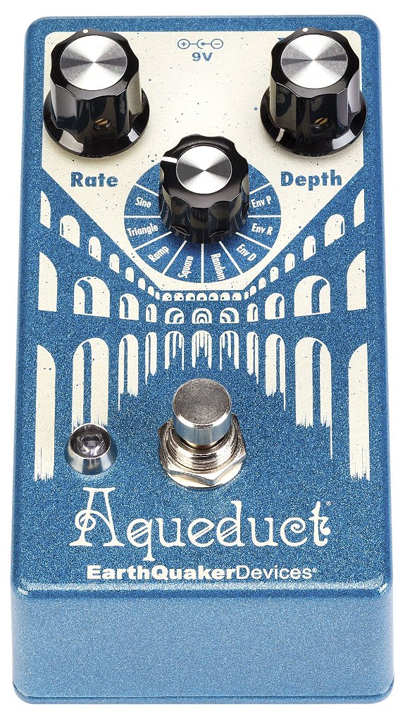Pedal Earthqualer Devices Aqueduct Vibrato - DG Sound