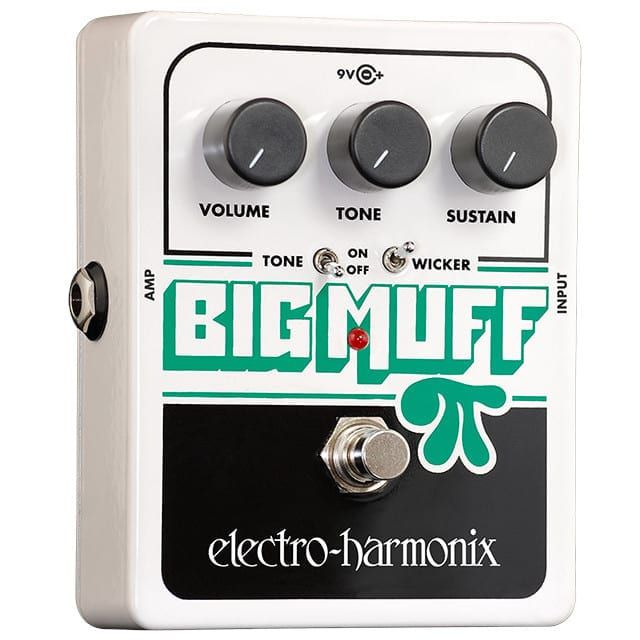 Pedal Ehx Big Muff Pi Tone Wicker distortion Sustainer - DG Sound