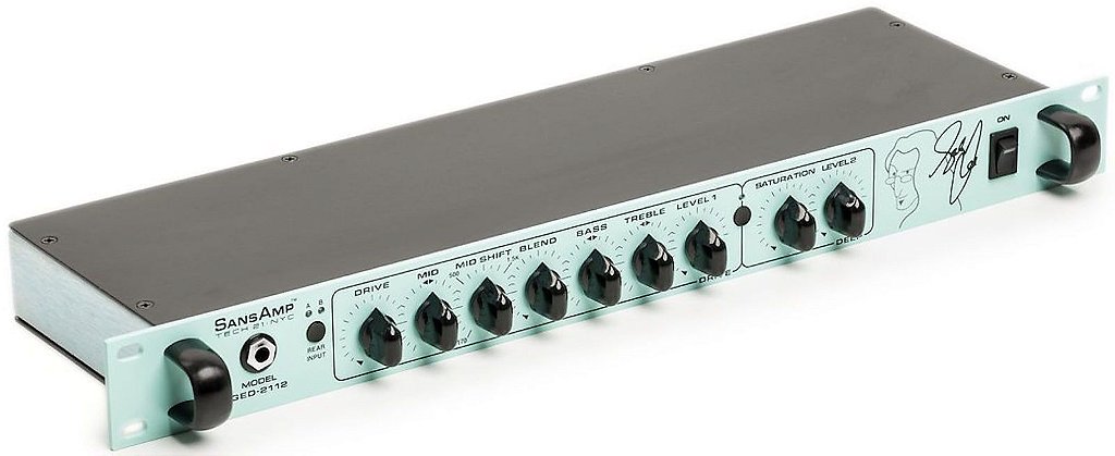 Rack Geddy Lee Ged 2112 Signature Sansamp Tech 21 - DG Sound