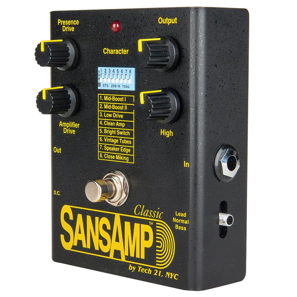 Pedal SansAmp Classic Tech 21 Original Pedal - DG Sound