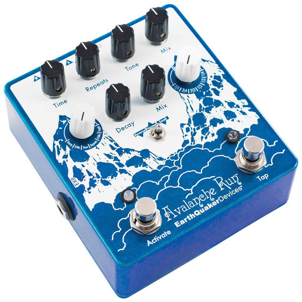 Pedal EarthQuaker Devices Avalanche Run V2 Stereo Delay Reverb