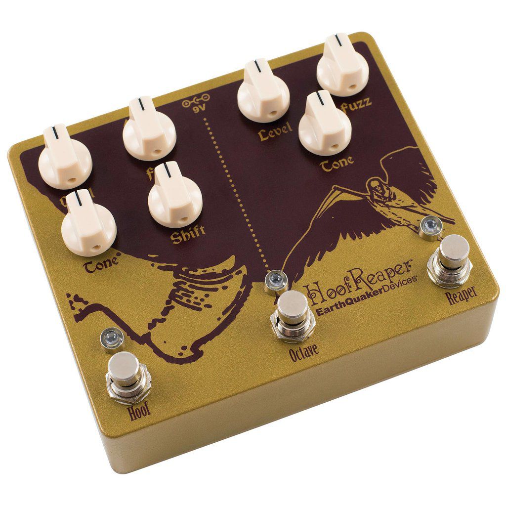 Pedal Earthquaker Hoof Reaper V2 Dual Fuzz Octave - DG Sound