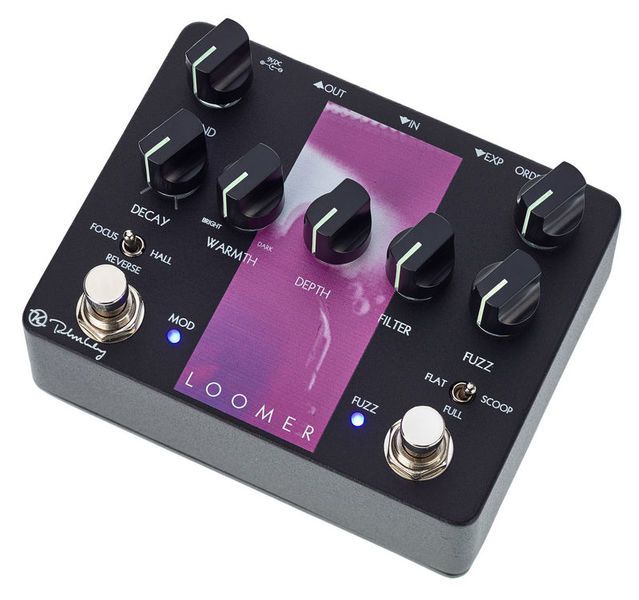 Pedal Keeley Loomer Fuzz Reverb Reverse - DG Sound - Importadora