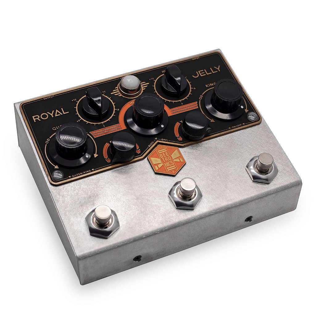 ギター Beetronics  Jelly Pedal Beetronics Royal Jelly Royal Series Overdrive Fuzz - DG