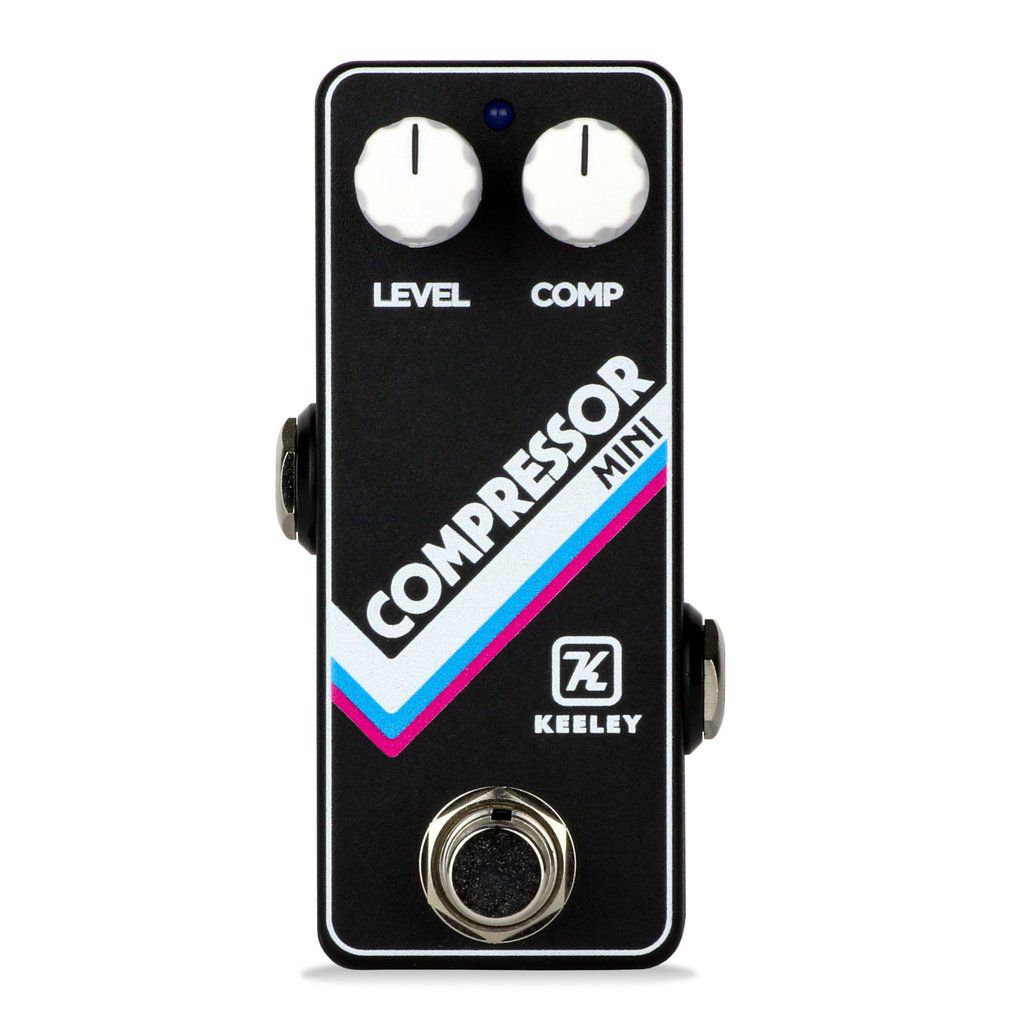 ギター Keeley compressor mini black Pedal Keeley Electronics Compressor Mini - DG Sound - Importadora