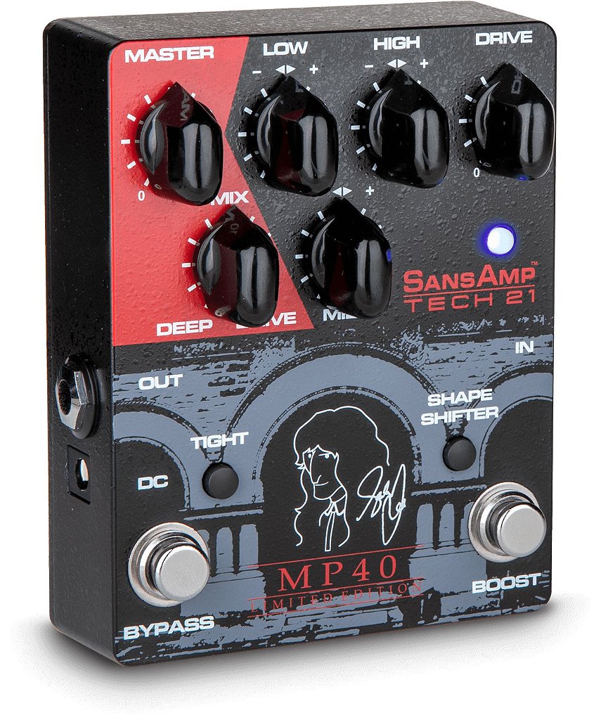 Pedal MP40 Geddy Lee Tech 21 Edição Limitada Signature SansAmp