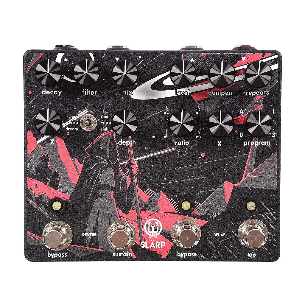 ギター Walrus Audio Slo Walrus Audio Slö Reverb de várias texturas : Amazon.com.br