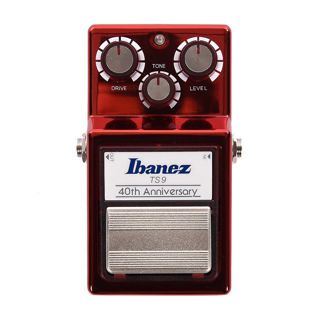 Pedal Ibanez TS9 Tube Screamer 40th Anniversary Made in