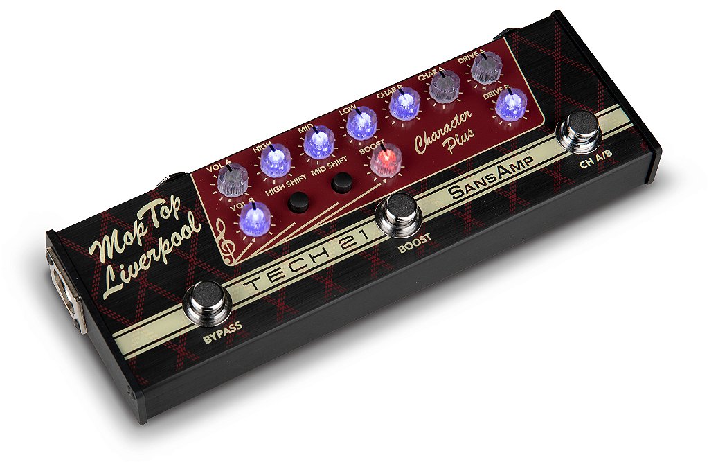 Pedal Mop Top Liverpool SansAmp Tech 21 Preamp Speaker Simulator