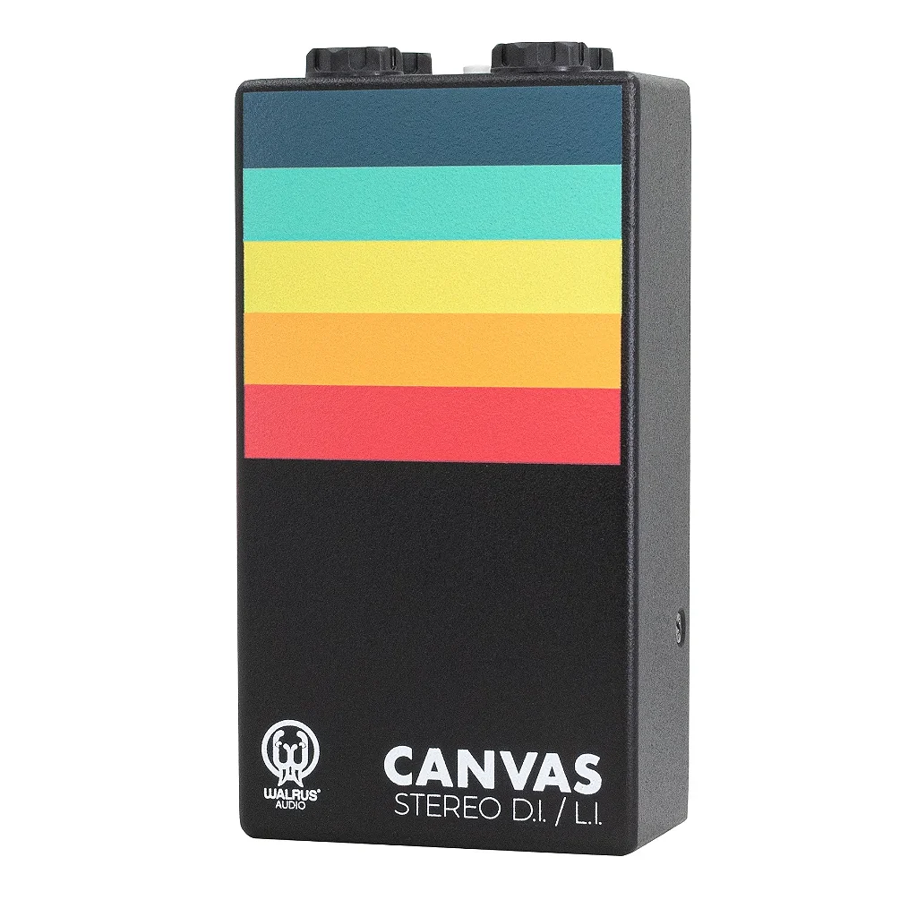 Canvas Stereo Walrus Audio Dual Line Isolator DI Direct Box - Novo