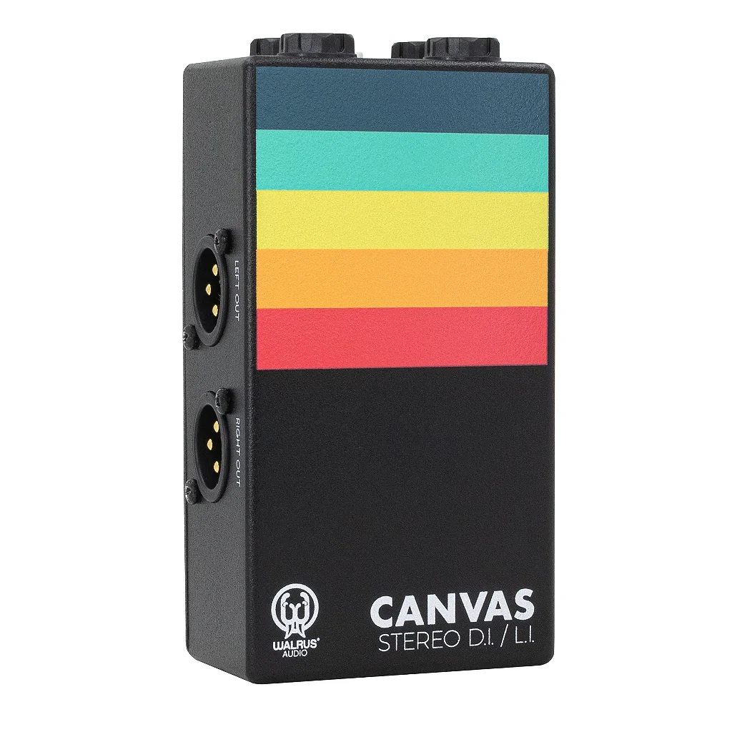 Canvas Stereo Walrus Audio Dual Line Isolator DI Direct Box - Novo