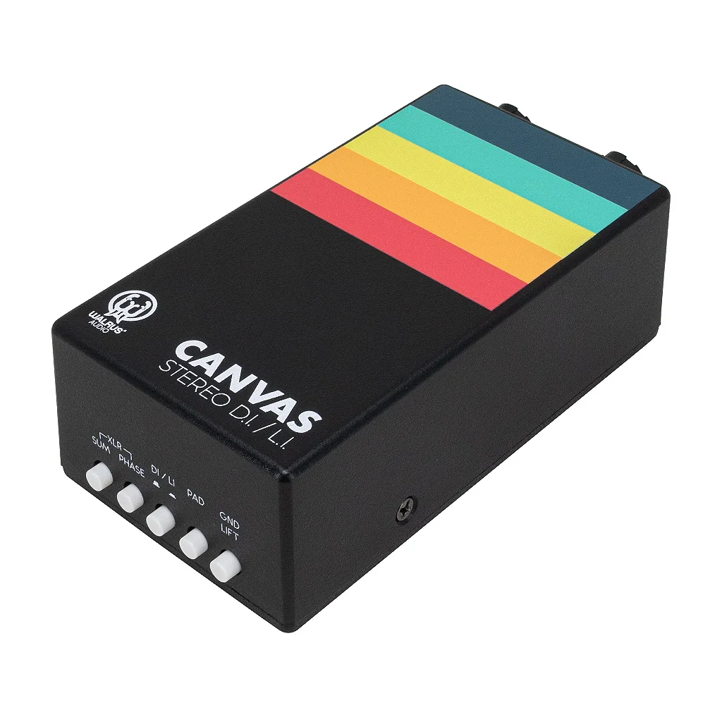 Canvas Stereo Walrus Audio Dual Line Isolator DI Direct Box - Novo