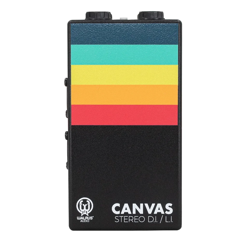 Canvas Stereo Walrus Audio Dual Line Isolator DI Direct Box - Novo