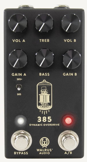 Pedal Walrus Audio 385 Overdrive MKII Preto - DG Sound