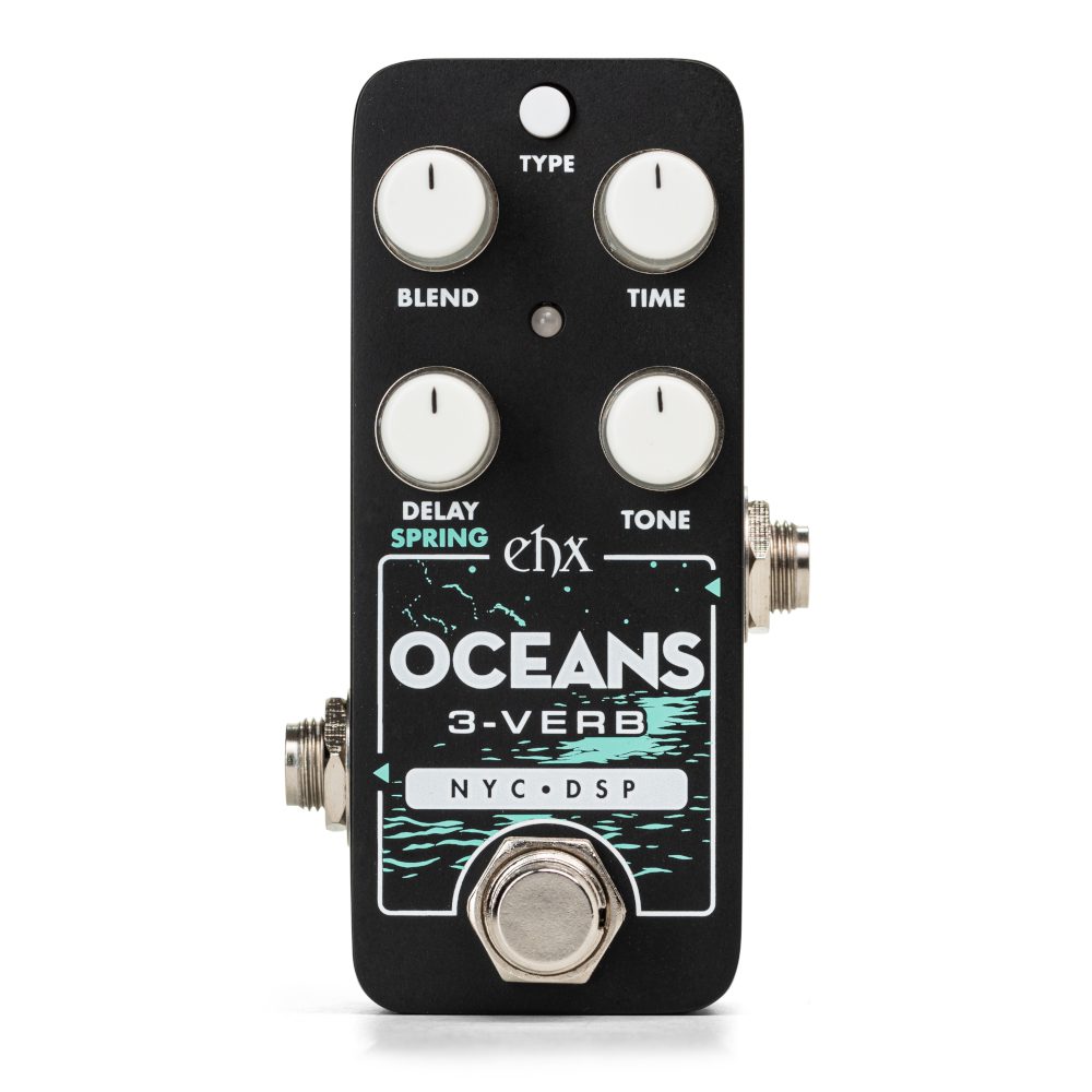 ギター Electro Harmonix OCEANS 3-VERB Pedal Ehx Pico Oceans 3-Verb Multi-function Reverb Electro