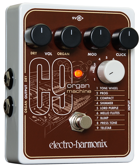 Pedal EHX C9 Organ Machine Electro Harmonix - DG Sound