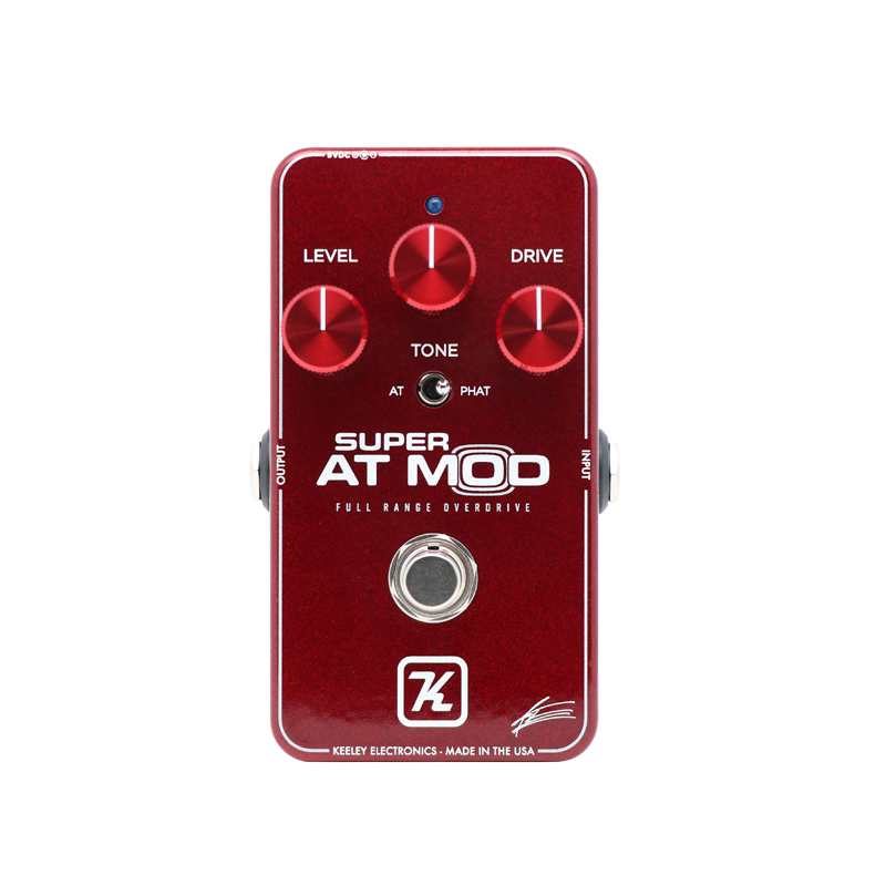 【新品未使用】Keeley Super AT Mod. Andy Timmons Pedal Keeley Super At Mod Andy Timmons Signature Overdrive - DG