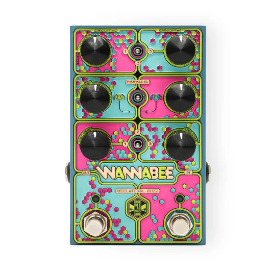 Pedal Wannabee Beetronics Dual Overdrive Beelateral Buzz - DG