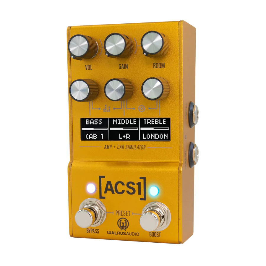 Pedal ACS1 MKll Walrus Audio Mako Series Amp & Cab Simulator - DG