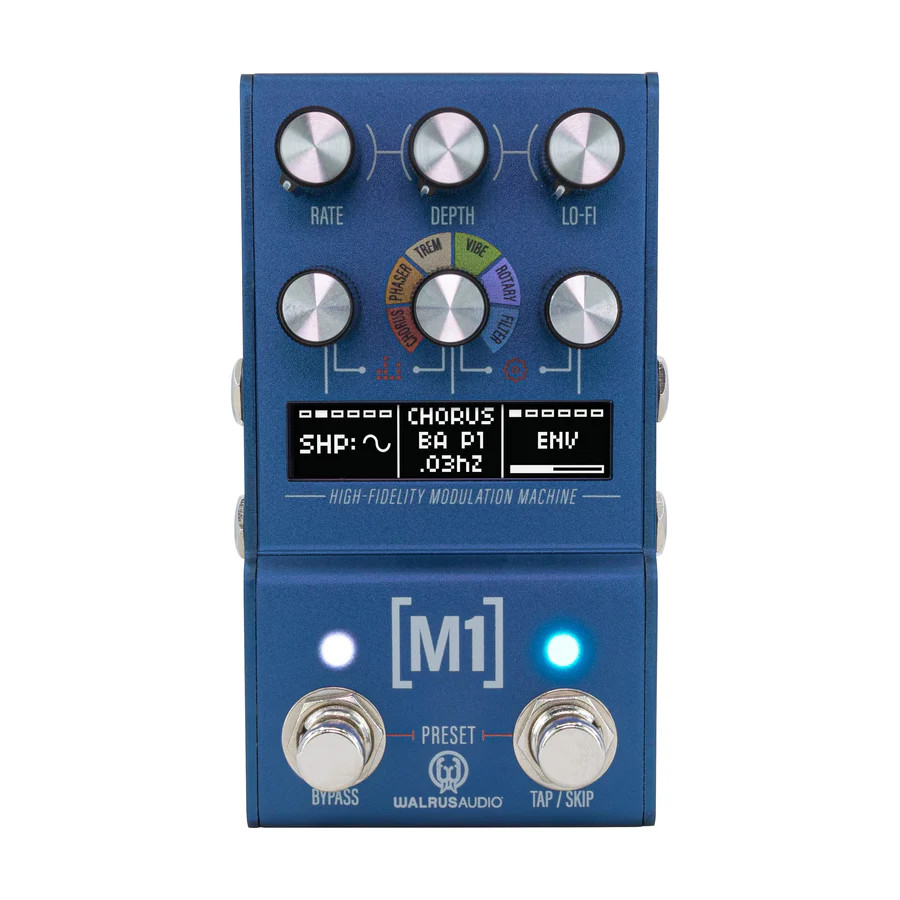 【美品】Walrus Audio M1 エフェクター Pedal Walrus M1 MKll MAKO Series Modulation Chorus, Phaser
