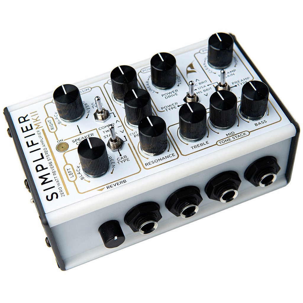 Pedal DSM & Humboldt Simplifier MKII Preamp Simulador de Gabinete