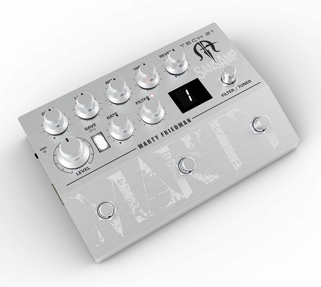 Pedal Tech 21 Marty Friedman SansAmp - DG Sound - Importadora