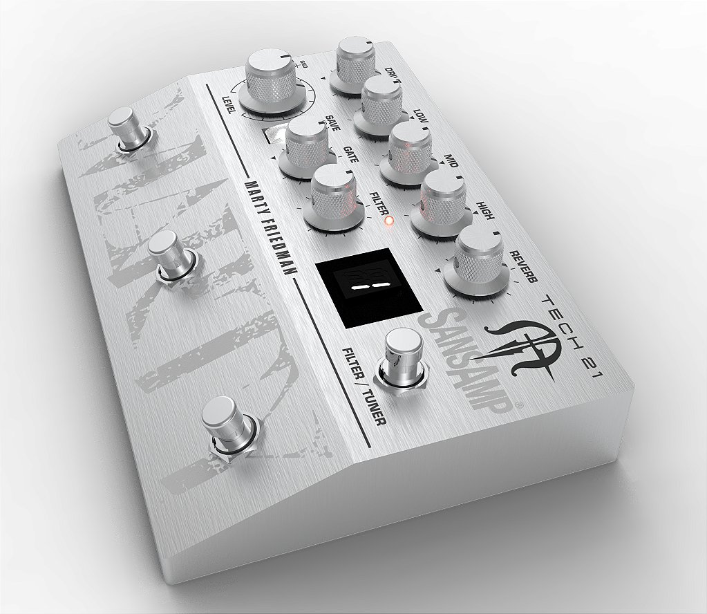 Pedal Tech 21 Marty Friedman SansAmp - DG Sound - Importadora