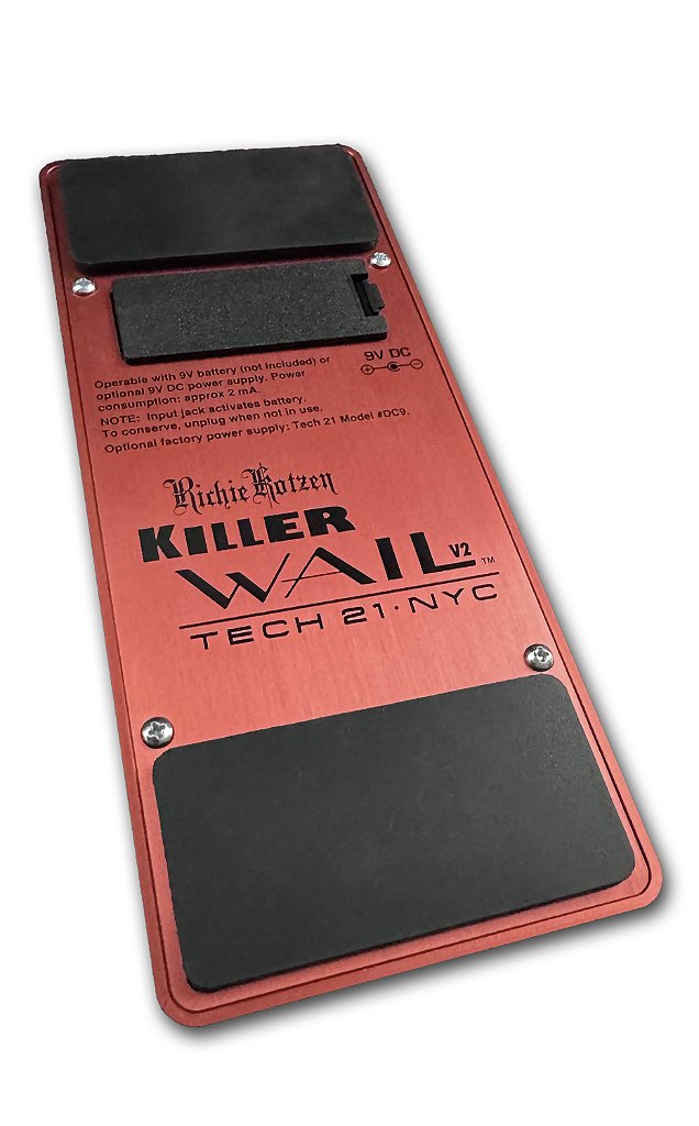 Pedal Wah Killer Wail Richie Kotzen Tech 21 - DG Sound
