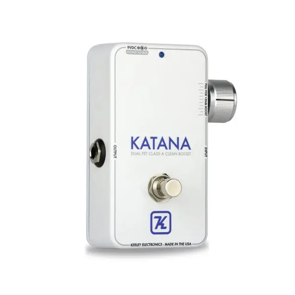 Pedal Katana Clean Boost 'Throwback White' Edition Keeley - DG