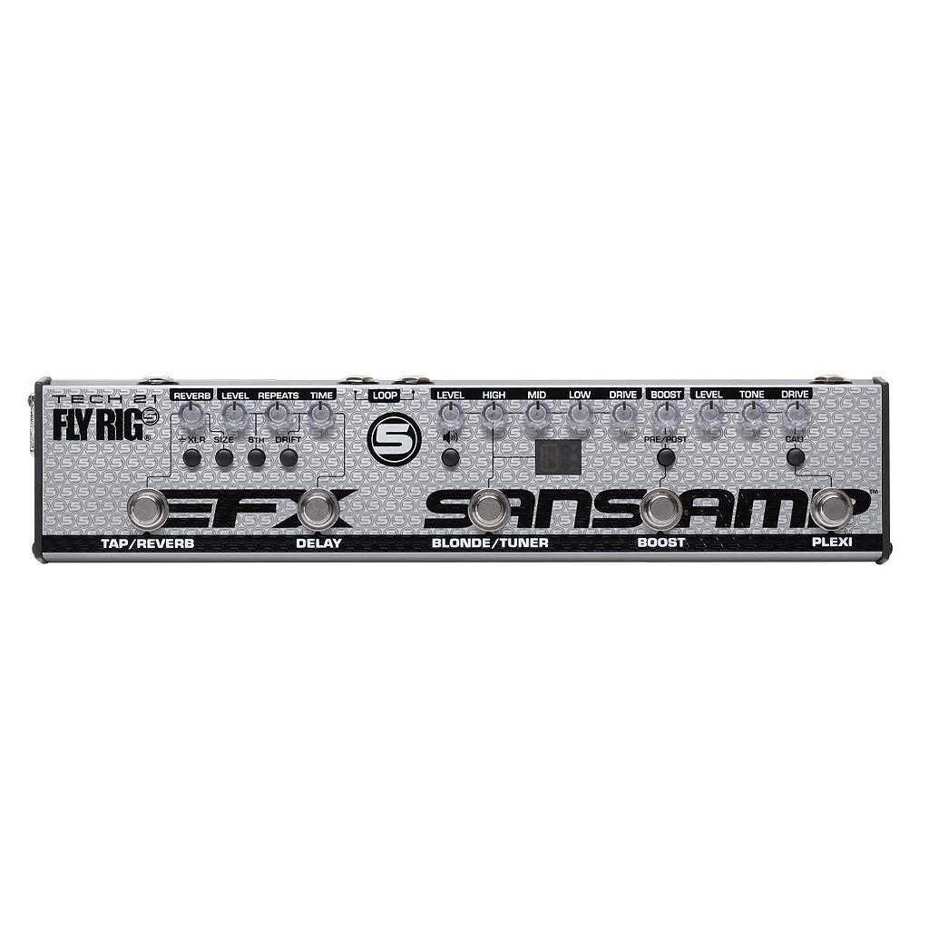 Fly Rig 5 v2 SansAmp Tech 21 NYC - DG Sound - Importadora