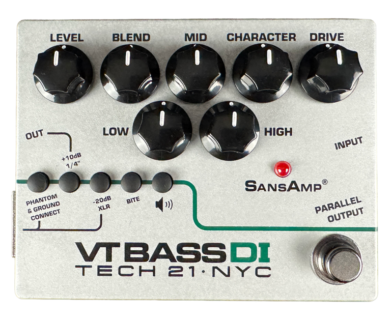 Tech 21 Vt Bass Di Sansamp Character Series - DG Sound