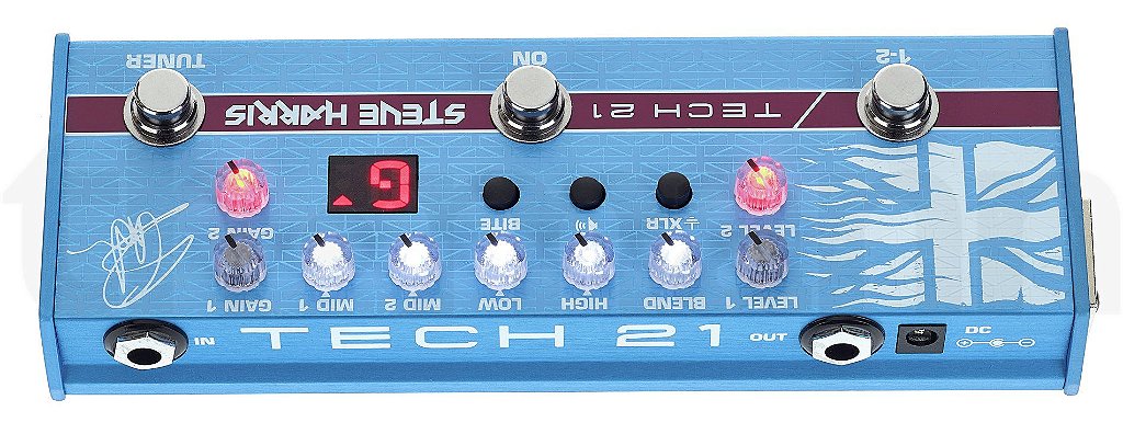 Tech 21 Steve Harris Sh1 Signature Sansamp - DG Sound