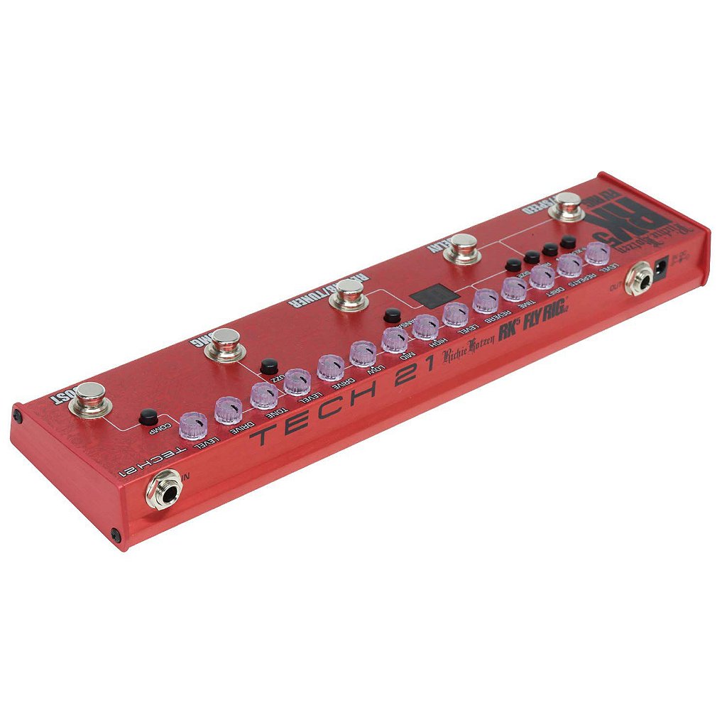 Tech 21 Richie Kotzen Signature Fly Rig Rk5 V2 Sansamp - DG Tech 21 Richie Kotzen Signature Fly Rig Rk5 V2 Sansamp - DG