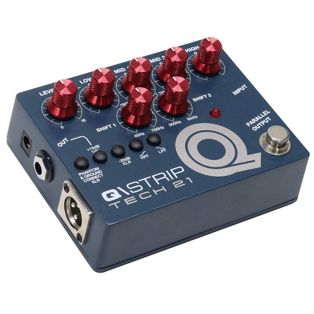 TECH21 Q\STRIP イコライザー　DI tech21 Q STRIP - 1960〜70年代の伝説的ビンデージ・コンソール