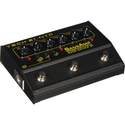 ギター Tech21 SansAmp Programmable Bass D Tech 21 Vt Bass Di Sansamp Character Series - DG Sound