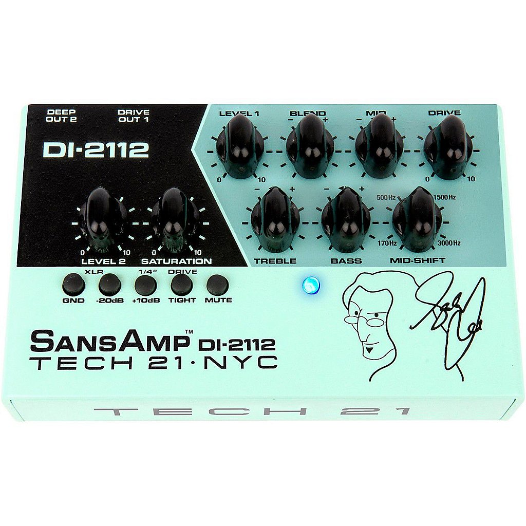 TECH21｜SANSAMP PARA D DI Tech 21 Sansamp Para Driver Di Version 2 - DG Sound
