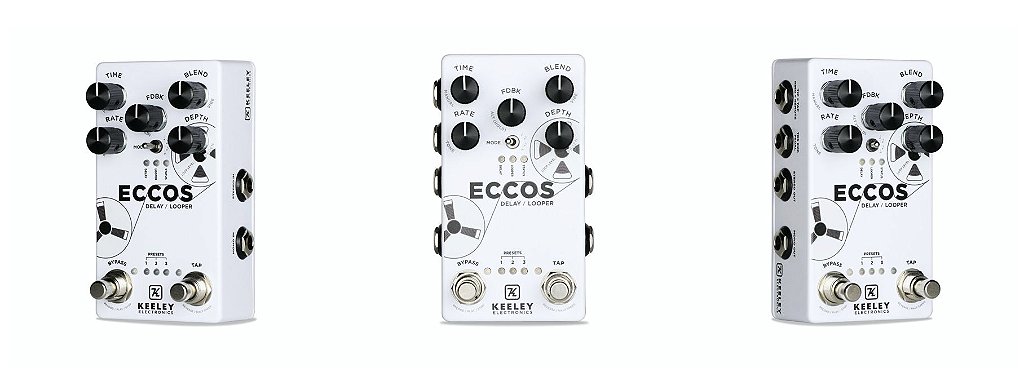 Keeley Eccos Delay & Looper - DG Sound - Importadora oficial TECH
