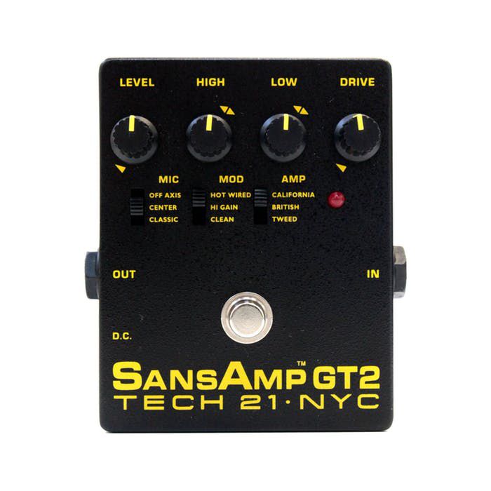 ギター Tech 21 SansAmp GT2 Tech 21 GT2 SansAmp GT2 : Amazon.com.br: Instrumentos Musicais