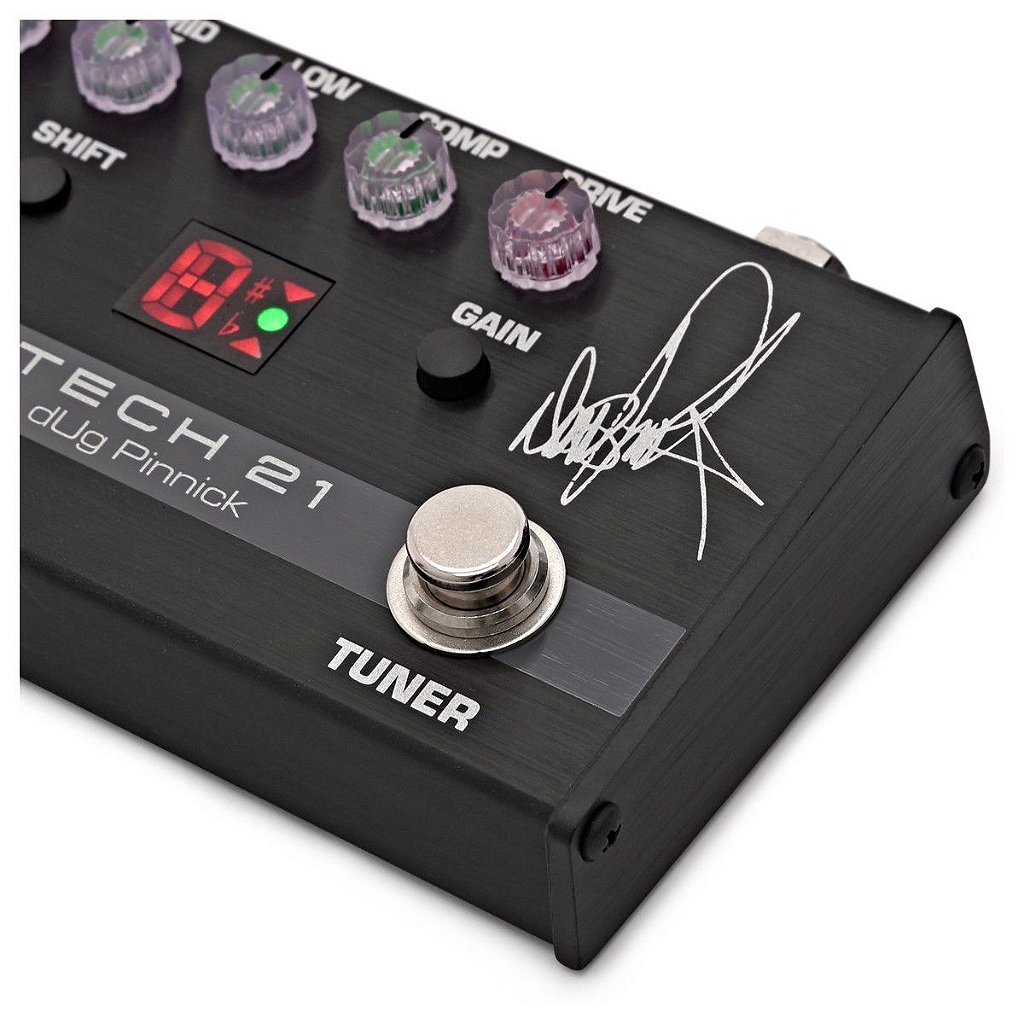 ベース TECH21 DP-3X dUg Pinnick Pedal Tech 21 Bass Dp 3x Dug Pinnick Baixo Sansamp Dp-3x