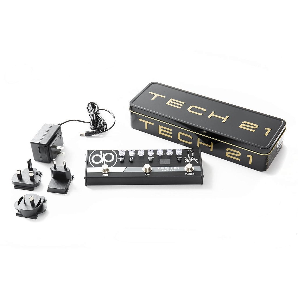 Pedal Tech 21 Bass Dp 3x Dug Pinnick Baixo Sansamp Dp-3x