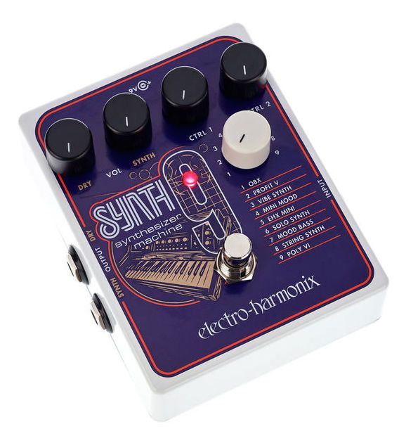 Pedal Ehx Synth9 Synthesizer Machine Electro Harmonix - DG Sound