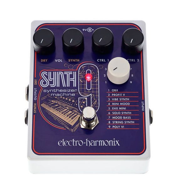 Pedal Ehx Synth9 Synthesizer Machine Electro Harmonix - DG Sound