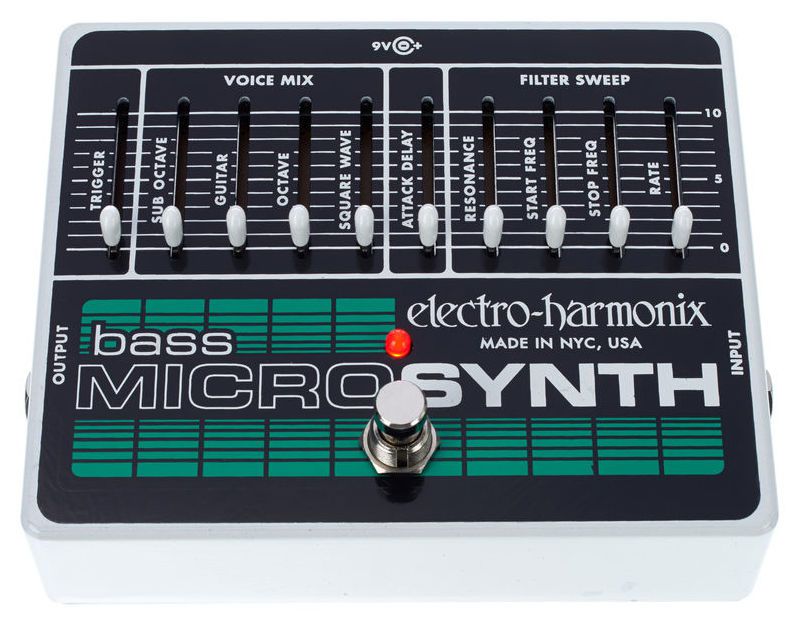 【ジャンク】electro-harmonix bass MICRO SYNTH Electro Harmonix Bass Micro Synth Sintetizador Baixo Ehx