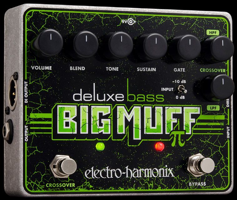 ベース electro-harmonix Deluxe Bass Big Muff Pedal Electro Harmonix Deluxe Bass Big Muff Pi Cor Única | Frete