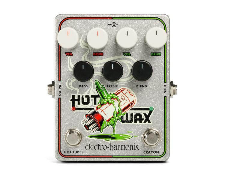 Pedal Ehx Hot Wax Dual Overdrive Electro Harmonix - DG Sound