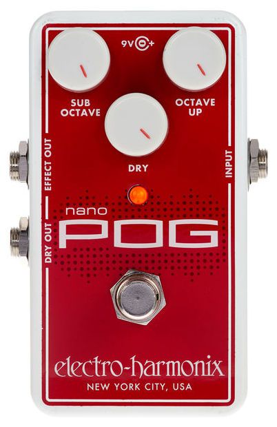 Pedal Ehx Nano Pog Octave - Electro Harmonix - DG Sound